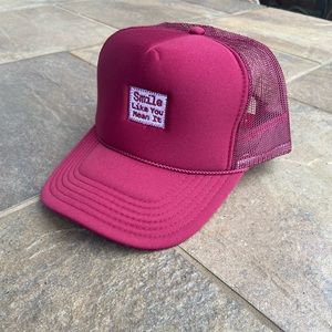 “Smile Like You Mean It” Trucker Hat